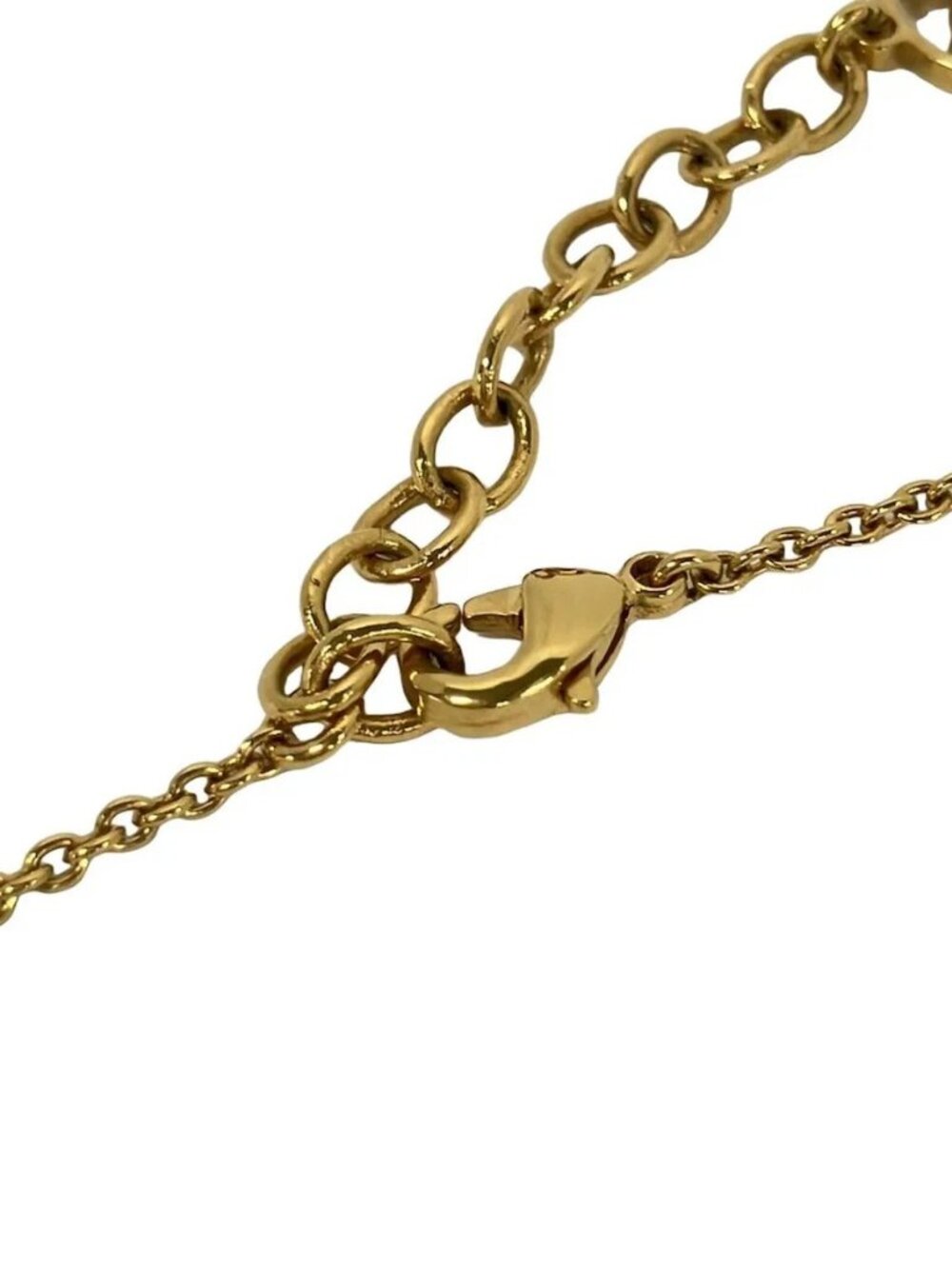 LOUIS VUITTON Brass Essential V Guilloche M64269 Gold - LE0178 Bracelet - Picture 4 of 7